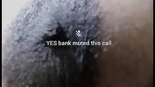 Bank aunty on video call