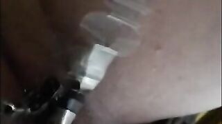 My Princess  clamping and cumming hard for her Daddy