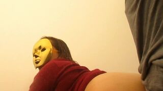 I Fucked this Masked Sexy Chubby Outdoor on a Cloudy Mountain