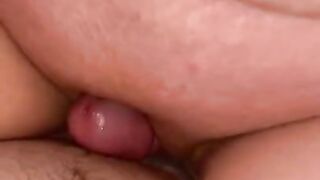 Teen Gets Cum Shot over her Wet Pussy