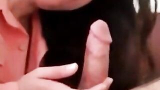 Legend Turkish Girlfriend Blowjob Performance - She Enjoyed