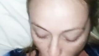 SnowBunny Deepthroating BBC!!!