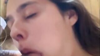 Cute College Girl Eats my Cock for Breakfast HD