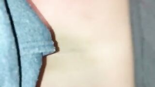 POV Amateur Thick White Girl Cheating Slut Wife Moaning while Twerking Big Booty on Boyfriends Cock