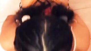 Public Dressing Room Loud Sloppy Deepthroat POV