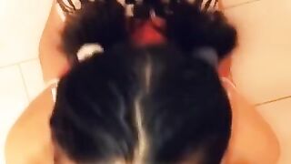 Public Dressing Room Loud Sloppy Deepthroat POV