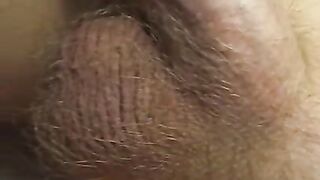 Spontaneous ejaculation while trimming