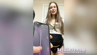 Amateur pornstar rating dicks selfie satin cumshot cuckolding JOI lots more behind the scenes CUM-pilation... - Lelu Love