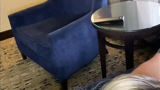 Blowjob and Fucking a Stranger at Hotel