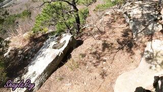 Throaty Outdoor Adventure Teaser - I get my Cock Sucked Balls Deep SCENIC VIEW POV 4K