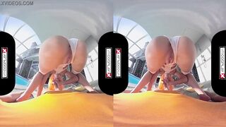 VR Porn Cosplay Step Sister 5th Element POV and 69 Blowjob VR CosplayX