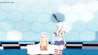 Kantai collection Shimakaze EroDance.