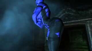 Mass Effect Asari dance twerk