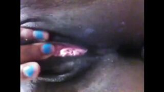 Ebony Pussy Play