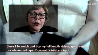 Dominatrix Mistress April, Whimp Castration