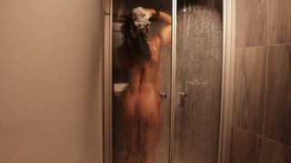 FABLAZED | Muscular Girl taking a Shower