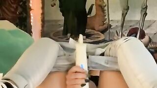 BigTittyGothEgg Intense Vibrator Orgasms