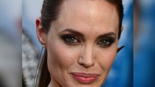 Angelina Jolie (Face) Jerk Off Challenge - With Moan.