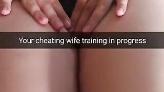 Your wife start trained to nympho cheating slut wife!