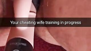 Your wife start trained to nympho cheating slut wife!