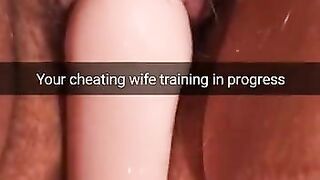 Your wife start trained to nympho cheating slut wife!