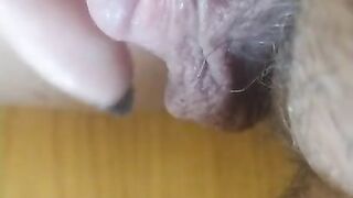 SUPER CLOSE UP - Clit Head Jumping and Pulsating