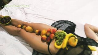 Fucking Fruit Slut Funny Cum Facial HD- 1080 Porn