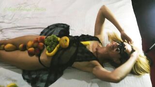 Fucking Fruit Slut Funny Cum Facial HD- 1080 Porn