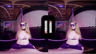 VRCosplayX Busty STRIPERELLA gives you a Ride OF your Life