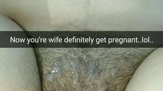 After that loads your hotwife is getting pregnant for sure!