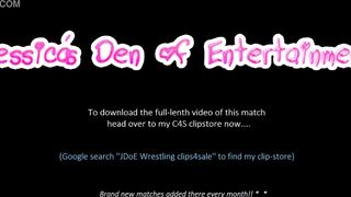 Bra and Panties Match (Strip-Wrestling Match) w, Loser gets ass exposed   has to twerk!! ~ Roxi Keogh vs Beth Bennett