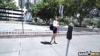 BANGBROS - We Picked Up This Powerful Career Woman On The Streets Of Miami And Offered Her Money For Sex