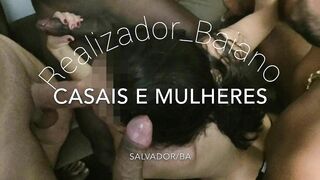 Whats App (71)9635-8941 - Director from Bahia in bachelorette party gangbang 5 men for the bride [PT1] Menage male males for little married bitch in salvador husband cuckold does not dream 1 day before the wedding doing double penetration and giving