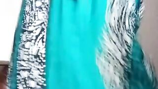 Indian Mom Showing her Big Ass and Fingering her Pussy Part 1