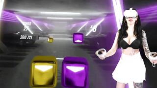 BIG BOOBS TATTOO TEEN PLAYS VR. Honey Haze