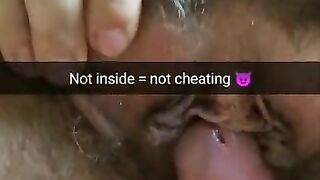 Not inside - not cheating, you should know it, my dear hubby