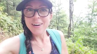 Nerdy Faery's Hiking PEE Desperation causes WET Panties