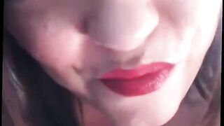 He's Lips Mad! - JOI Kissing Lipstick Dirty Talk - Tina Snua