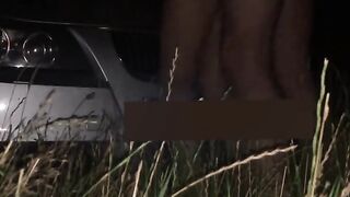 Tinder Girl Fucked in the Ass on the Car Hood in the Woods