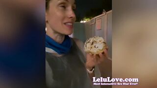 Actual Footage from my Infamous FoodComa Day plus other behind the Scenes Fun and Sexy - Lelu Love