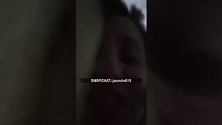 Horny Cheating GirlFriend Riding other Guy's Dick Exposed on Snapchat