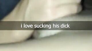 Teen Blonde Sucks and Fucks on Snapchat