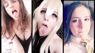 Ultime AHEGAO COSPLAY / TIKTOK GIRLS Compilation (HENTAI AHEGAO TEEN) #PORNRAP