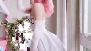 TikTok Compilation “in Clothes - Naked” Part1. Cosplayer Indigo White