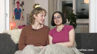 Lesbian Couple Play a Sexy Card Game