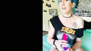 Red Light Green Light JOI Game by Tattooed Punk Hottie Dildo Handjob Jerk Off Instruction