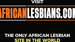 Secret black lesbian lovers break at work it's for pussy eating