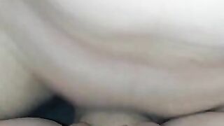 Close up cumming on my big pussy and famous Labia then rubbing it in