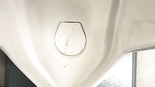 Pee in the toilet of a multi-tenant building