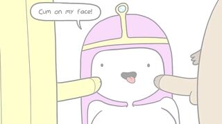 Princess Bubblegum Threesome With Starchy and a Banana Guard - Adventure Time Porn Parody